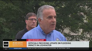 Leominster mayor provides update on significant flooding