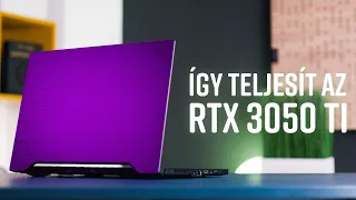 Itt a belépő modell | RTX 3050 Ti - ASUS TUF Dash F15 teszt