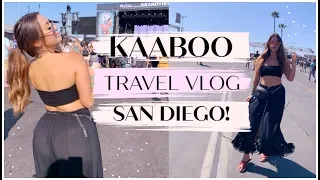 TRAVEL VLOG! | San Diego for KAABOO Music Festival! :)