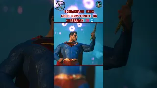 BOOMERANG USES GOLD KRYPTONITE ON EVIL SUPERMAN 🥶💯 PS5 #justiceleague #dc