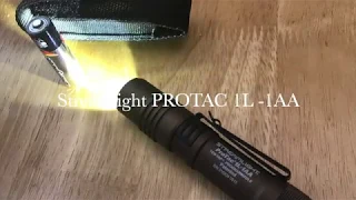 Streamlight PROTAC 1L 1AA Dual Fuel.  Best EDC torch available.  Review by UK EDC