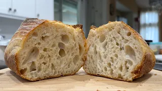 EASY SOURDOUGH FOR BIG CRUMB