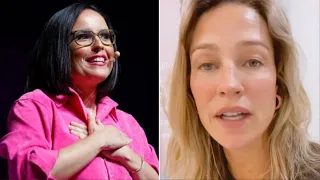 Luana Piovani AMEAÇA Joana Marques por causa de uma piada!