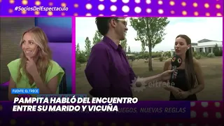 Pampita habló del encuentro entre su marido y Vicuña- Minuto Argentina