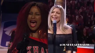 NBA All-Star Game National Anthem Mashup: 2020 Chaka Khan vs. 2019 Fergie