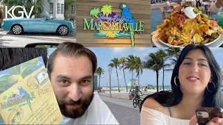 Spending the day at Margaritaville Hollywood Beach [Vlog] #KGV