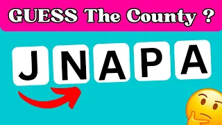 Guess The Country by it's Scrambled letters | Guess the Country Challenge | Quiz Street