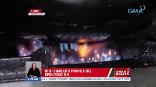 Big-time LPG price hike, epektibo na | UB