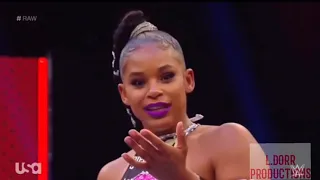 Zelina Vega Vs Bianca Belair Raw Debut April 6th 2020