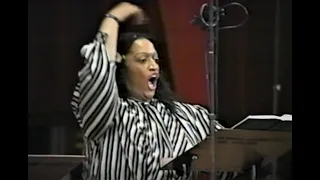 Jessye Norman, Dmitri Hvorostovsky, Giuseppe Giacomini: Recording Cavalleria rusticana (June 1990)