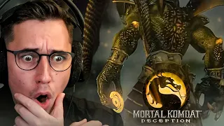 The Mortal Kombat DECEPTION Opening is FLAWLESS!! - REACTION!
