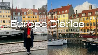 Europe Diaries 🇪🇺 ⎢Copenhagen in winter 🇩🇰 ⎪let's go shopping 🛍️ ⎢coffee & yummy breads ☕️🥐