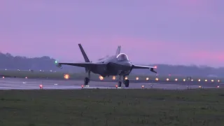 F-35-squadron komt aan op vliegbasis Volkel (4K)