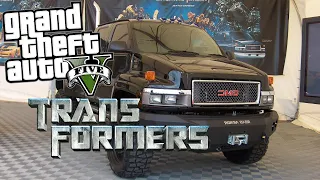 TRANSFORMERS DANS GTA5 : AVOIR LA GMC TOPKICK DE IRONHIDE - Mrjksaw