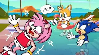 Summer of Sonic, Amy and Shadow - Fire, Water, Air and Earth | Sonic The Hedgehog 2 Animation