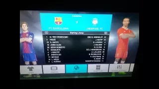 PRO EVOLUTION SOCCER 2018 DEMO: Barcelona vs Liverpool