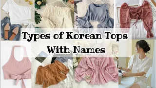 Types of Korean Tops  With Names for Girls and Women's//@Ramasrisfashioncraze7368