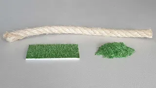 How to make homemade STATIC GRASS for your MODELS or dioramas