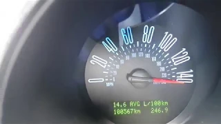 FORD MUSTANG GT 4.6 V8  ACCELERATION