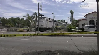Pedestrian Fatally Struck By Metrolink Train In San Fernando