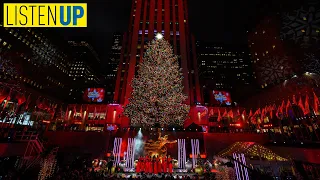 Rockefeller Center Christmas Tree Lighting 2021 | Listen Up Live