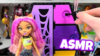 ASMR?! Monster High Skulltimate Secrets Clawdeen wolf doll review ASMR