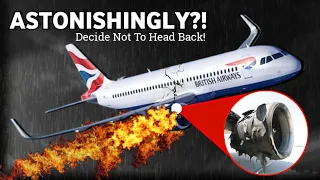 Catching fire seconds after takeoff | British Airways 268 🇬🇧