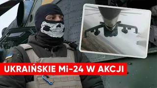 Niesamowite nagranie z ukraińskiego Mi-24. Pilot ujawnia szczegóły walk w powietrzu