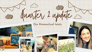 CHATTY HOMESCHOOL UPDATE||QUARTER 2||HIGH SCHOOL TIPS+FAV BOOK