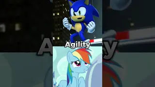 Mario & Sonic vs MLP Part 6: Sonic vs Rainbow Dash