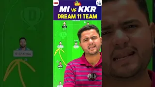 MI vs KKR Dream11 Prediction | MI vs KKR Dream11 Team | Dream11 | IPL2024 Match - 51 Prediction