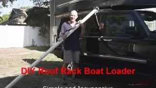 DIY Roof Rack Boat Loader