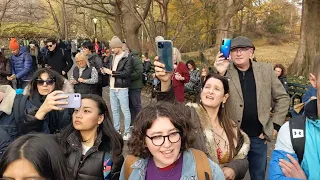 In My Life- John Lennon's Memorial at Strawberry Fields, NYC.12/08/2022