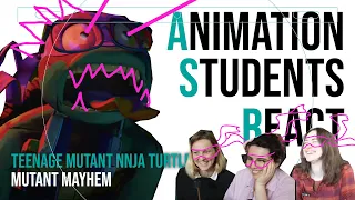 Animation Students React to: Teenage Mutant Ninja Turtles | Mutant Mayhem