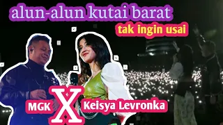 pertama kali Keisya Levronka feat mario g klau TAK INGIN USAI acara hut ke 23 kabupaten kutai barat