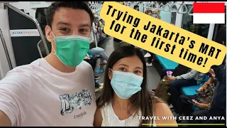 How clean is JAKARTA’S MRT? First time trying out Jakartas’s public transportation