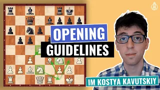 General Opening Guidelines for Beginners