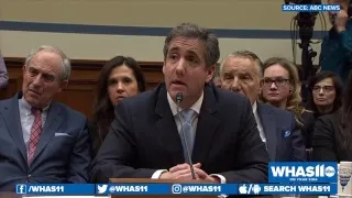 LIVE: Michael Cohen testimony before the House committee