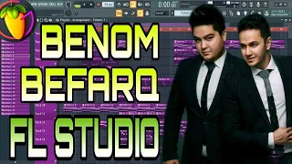 Benom Befarq (FL Studio) | free FLP | Piano CoVer | Karaoke | ●FL MuSic |