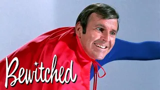 Uncle Arthur Becomes Superman | Bewitched