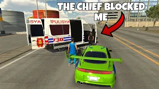 I couldn't customize it because there was a policeman in Car Parking Multiplayer (Roleplay)