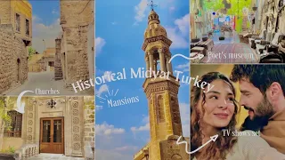 Historical Midyat, Turkey 🇹🇷 | Mansions, poet’s museum, TV shows set, historical houses&churches