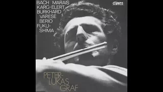 J.S. Bach: Complete Sonate a-moll BWV 1013 / Peter-Lukas Graf, Flute