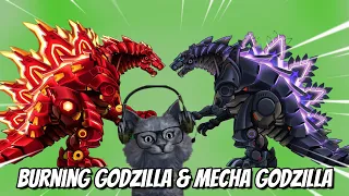 AKU MENJADI MECHA GODZILLA DAN MECHA BURNING GODZILLA - Mecha Colosseum Indonesia