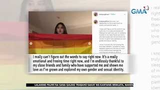 Miel Pangilinan, nag-come out bilang miyembro ng LGBTQIA + community | 24 Oras