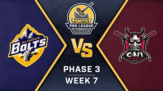 SMITE Pro League: Phase 3 Week 7 Olympus Bolts vs Oni Warriors