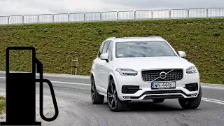 Volvo XC90 T6 AWD - fuel consumption: city, 90, 120, 140 km/h :: [1001cars]