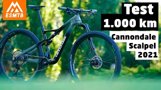 1.000 km con la Cannondale Scalpel 2021