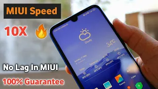 Increase Redmi Note 7 Pro Speed 10X Times || MIUI Lag Problem Solved 100% Gurantee || Latest Trick 🔥