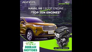 HAVAL H6 1.5GDIT ENGINE ..TOP TEN ENGINE AWARDED...